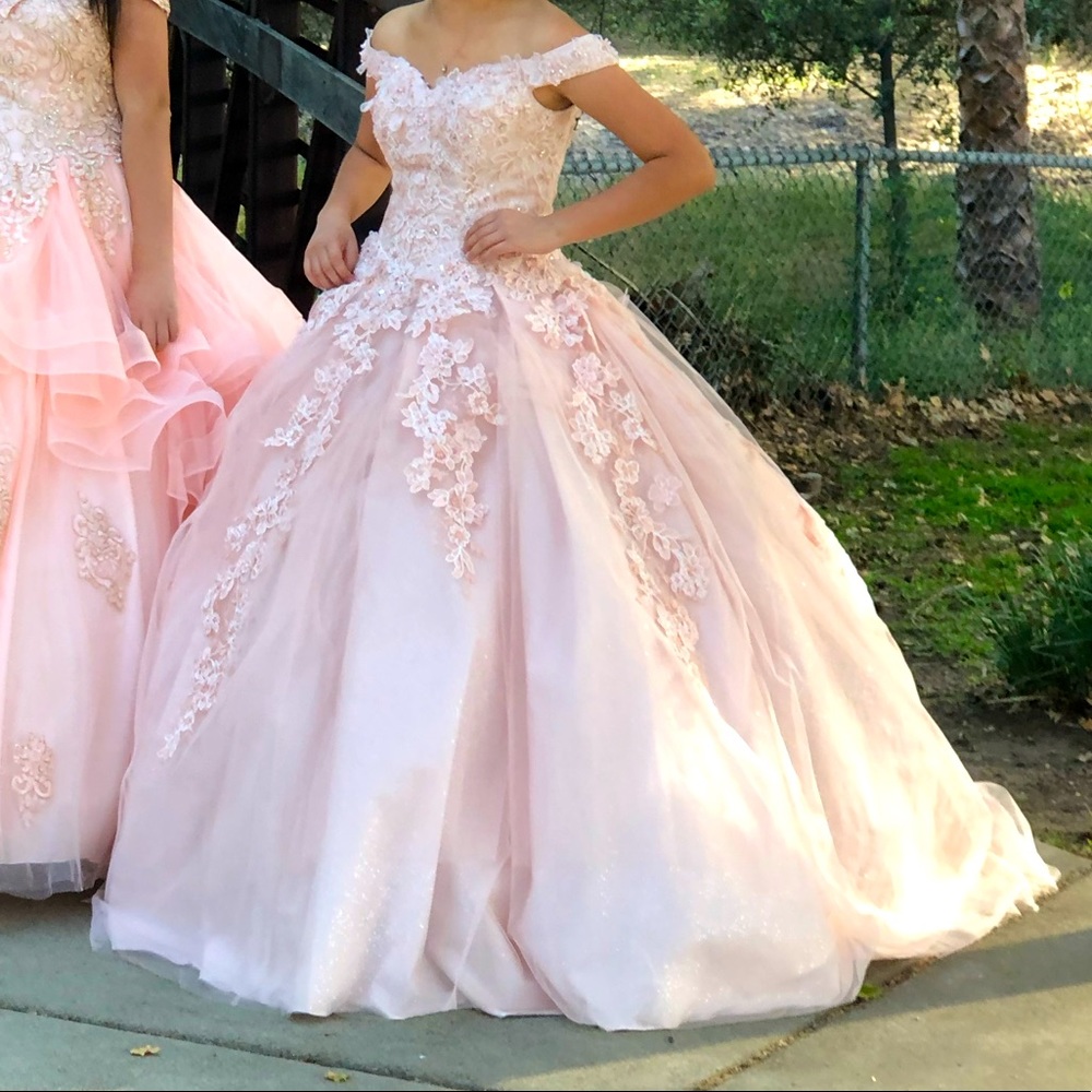 Pink Quinceañera dress